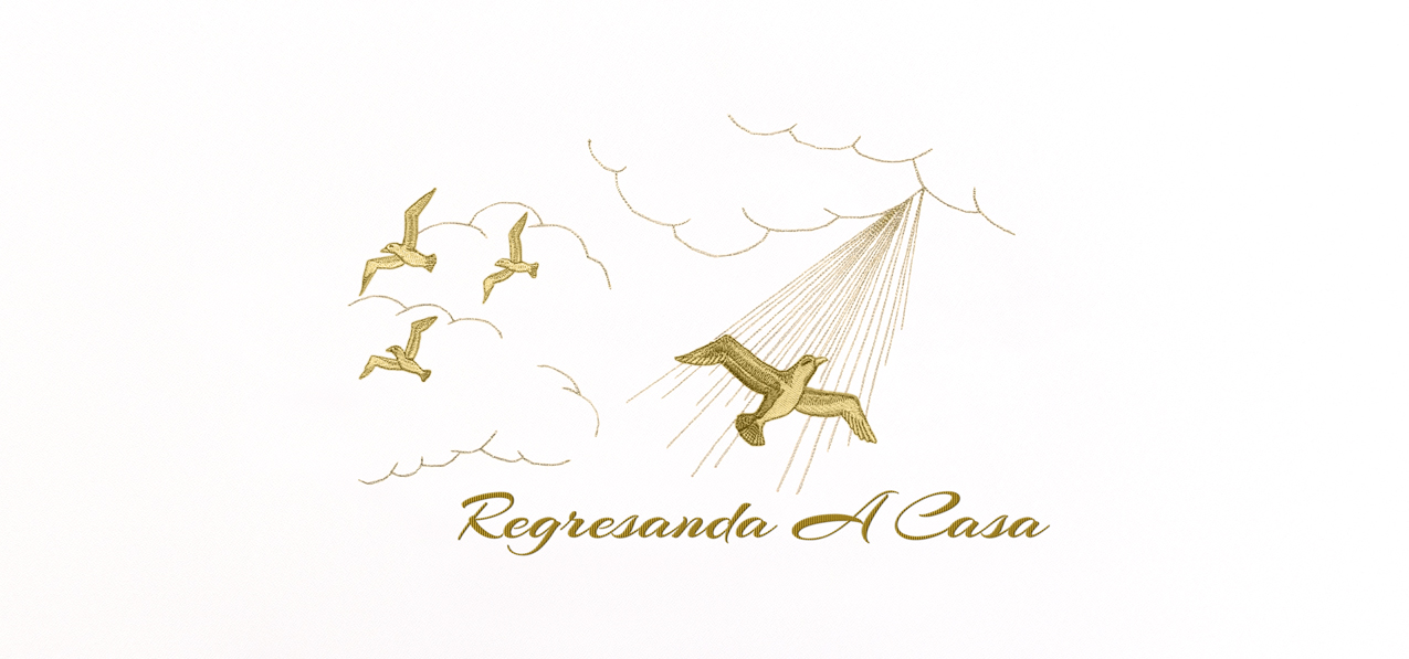 Regresanda A Casa Gold-White Faux